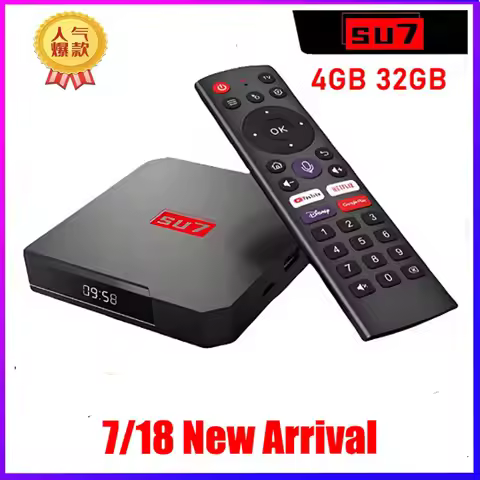 [Genuine]SU7 smart Canada USA Japan hk tw singapore australia android tv box support mobile play