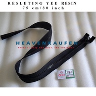 YEE Brand Resin Zipper 30 inch/ 75 cm Black