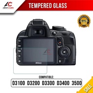 Tempered Glass Anti-Scratch Nikon D3500 D3400 D3300 D3200 D3100 D3000 DSLR Camera