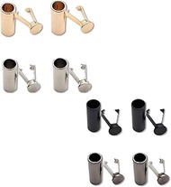 8 Sets 4 Colours Shoelace Tips Aluminium Shoelace Head and Cords End Metal Aglet Replacement Tips Me