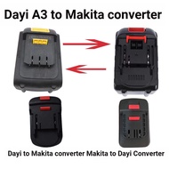 [Juyoupin] Converter Dayi A3 to Makita Lithium Battery Shell Tool Makita to Dayi Battery Converter T