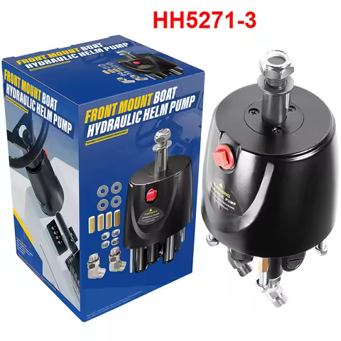 HH5271-3 Hydraulic Steering Helm Pump, 1.7 Cu in Front Mount Helm, for Seastar Helm, Up to 300HP Eng
