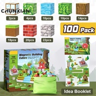 Minecraft Magnetic Building Blocks Children's Educational Toys,gift set