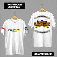 BossCustom - NEW 2022 KAOS BRIGEZ VALVOLINE RACING TEAM BANDUNG TIMUR - Baju BRIGEZ VALVOLINE Terbar
