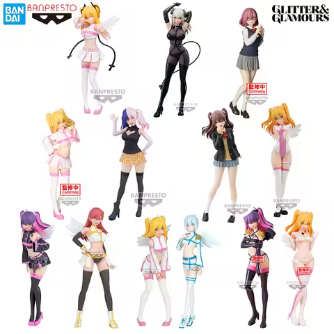 BANPRESTO Glitter & Glamours Ririsa Amano, Liliel, Nagomi, Miriella, Nokiel and Ariel (2.5 Dimension
