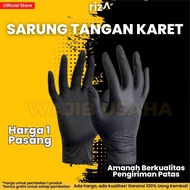 HITAM Black Nitrile Rubber Gloves Latex Latex Hand Glove Disposable Nitrile Gloves Gloves