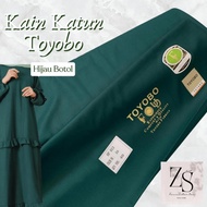 12 Meter Kain Katun Toyobo Premium Royal Mix Rm Warna Dusty Green & Hijau Botol