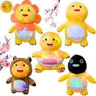 Jumbo Nailong Doll LED Lights Dino Yellow Plush Yellow Dinosaur Gemoy Jumbo LED Lights