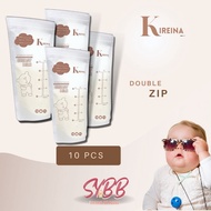 Kireina 10pcs milk storage bag / breastmilk bag / Breastmilk storage