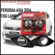Perodua Axia 2014 Pentair Waterproof Fog Lamp Fog Light Pentair Lampu Kabus Full Set Including Wiring