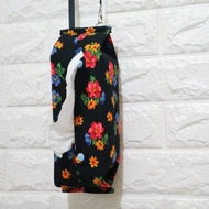 活動式掛鉤 可掛式 收納包 衛生紙盒 面紙盒 露營 車用 ~復古花