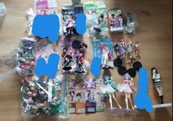 Bandai 機動戰士特種命運女角盒蛋盲盒3代食玩高達景品夾公仔機 雷姆 lovelive love live GUNDAM SEED DESTINY petite studio stage 3 me