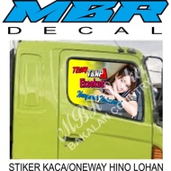 HINO LOHAN GLASS STICKERS PRINT PICTURE STICKERS