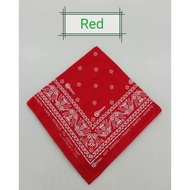 Comfortable Bandana Unisex Headband Headwrap Scarf /  Selendang Ikat Kepala Bandana Unisex Selesa