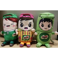 Limited Edition Nestle Milo Pillow Plushie Abang Milo/Street Dancer/Milo Dinosaur/Nescafe