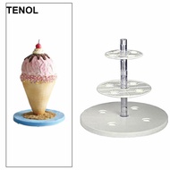 [TENOL] 3 Tier Cake Stand Dessert Stand Tier Cake Support for Birthday Wedding Party