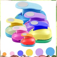 Paper Crafts Circle Punches - 6 Sizes of Circle Cutters, Including 3-Inch Circle Punches, in Random 