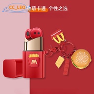 For Anker Soundcore A30i Case Cartoon Hamburger Keychain Pendant Silicone Soft Case Cute Sanrio Anke