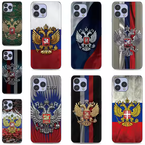 Russian Flag Cover For iPhone 17 16 15 12 Pro Max Air 16e 13 Mini X XR 7 8 Plus SE 3 2 2020 2022 iPo