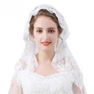 Bless U Head Covering Veil Lace Mantilla Catholic Church Chapel Veil