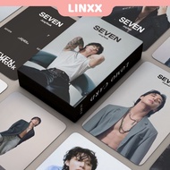 LINXX 55 Pcs JungKook SEVEN Album Lomo Card Kpop Photocards Postcards Series LINXX 55 Pcs JungKook S