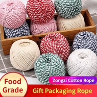 粽绳 粽子棉绳 2 Rolls 140m Food Grade Gift Box Rope for Dragon Boat Festival Wrapped Rice Dumpling Thread Cotton Thread Bundle Crab Cope Sausage Wrapped with Rice Dumplings Rope