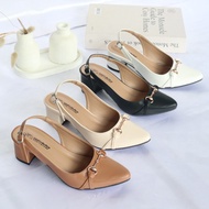 Latest Heels 2026 Women's Tiptoe Sandals Heels Hals Wedding Hill Wsnita Trendy Hels Korean Style Eid