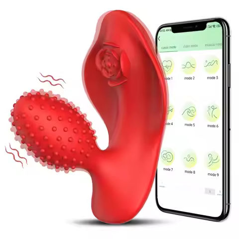APP Remote Control Vibrating Egg 10 Vibration Silicone Clit Stimulator Rechargeable Personal Massage