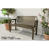 2M-9703/9705 4 Feet/5 Feet Heavy Duty Bench Chair / Kerusi Besi Panjang Tahan Lasak 4/5 Kaki