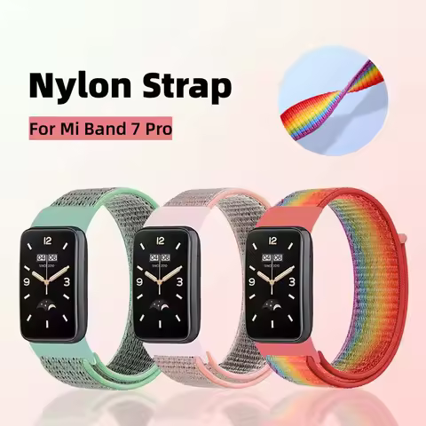 Nylon Strap For Xiaomi Mi Band 7 Pro Sports Smart Watch Band Replacement Bracelet for Xiaomi Band 7 