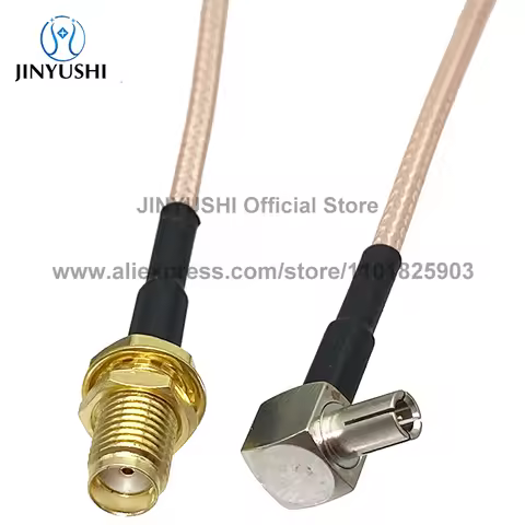 2Pcs RG316 SMA female to TS9 Cable Adapter SMA To TS-9 Connector Plug RF Coaxial Pigtail Jumper For 
