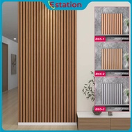 Estation - PREMIUM Wall Panel PVC + foam Wood 3D PVC Wall Panel + foam Wpc Panel Most Complete 30*60