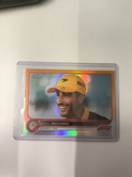 F1 Topps Chrome Card