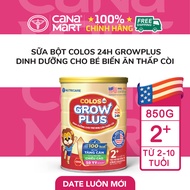 Sữa bột Nutricare Colos 24h Grow Plus 2+ giúp trẻ phát triển toàn diện (850g)