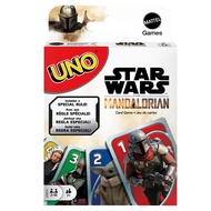UNO Star Wars The Mandalorian, Themed Deck & Special Rule, Gift for Kid, Adult & Family Game Nights