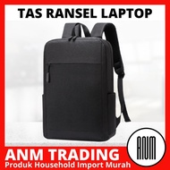 [TM13]-tas laptop ransel laptop 15.6 inch waterproof backpack laptop