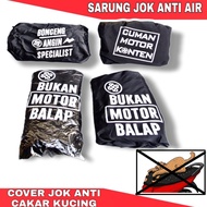 Seat Cover/seat Cover Original Taslan Material anti Seepage air seat Cover/Motorcycle seat Cover anti Cat &amp; air Arvi Max Protection Motorcycle seat Cover/Motorcycle seat Cover Waterproof Waterproof For BEAT VARIO MIO RX KING Satria SONIC Cigar XRIDE AEROX