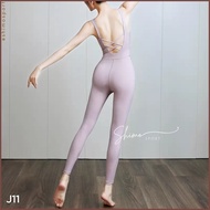 Jumpsuit yoga J11 hàng Quảng Châu cao cấp bộ jump tập yoga gym vải co giãn 4 chiều thắm hút mồ hôi