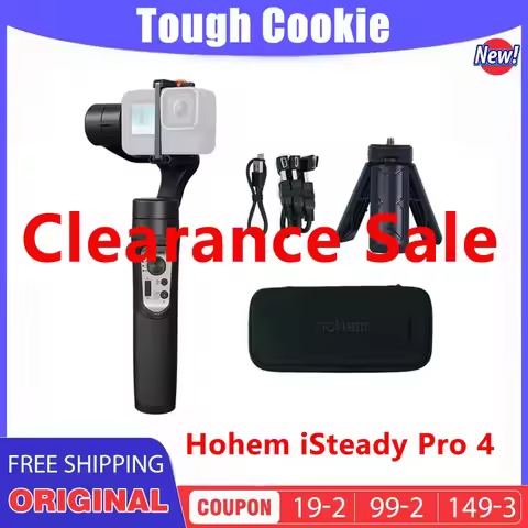 on sale! Ho.hem iSteady Pro 4 3-Axis Action Camera Gimbal Stabilizer
