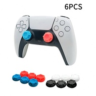 6ชิ้น ฝาปิดปุ่มโยกซิลิโคน ฝาปุ่มเห็ดป้องกันการลื่น และระบายเหงื่อ เพื่อเพิ่มประสบการณ์การเล่นเกม ใช้