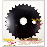 Plain 28T BMX Crank Gear