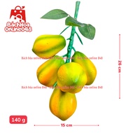 Fake Papaya Bunches 140g (26x15cm) Vietnamese Model with Thai Technology 99% Realistic