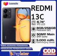 Redmi 13C Ram 8+256 Baru bergaransi jaringan 4G LTE