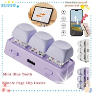 SUSSG EBook Page Turner Keyboard, 3 Keys Universal Keyboard Page Turner, Gifts Multi-functional Port