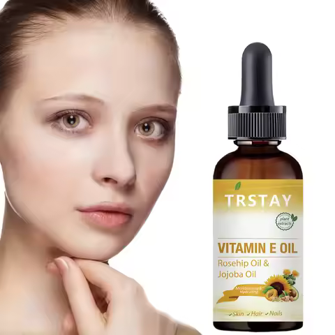 Botanical Extract Vitamin E Oil,Rosehip and Jojoba Oil Blend for Fast Absorption Facial Skin Protect