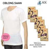 Plain White SWAN Men's T-Shirt SWAN T-Shirt Original Men's T-Shirt - sckmenwear WHOLESALE