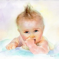 似顏繪 客製化 人像畫客制 customise portrait 寫實風