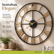 🔥Jam Dinding Moden Jam Dinding Wall Clock Modern Aesthetic 60cm Modern Clock 挂钟 壁钟