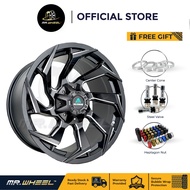 New Sport Rim WILCROXX WX8137 18inch Ranger Triton Hilux Dmax 4x4 4wheels 18x9 6x139.7 ET0 Rim Baru 