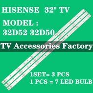 HISENSE 32" 32D50 32D52 TV LED Backlight Strips / Lamp TV